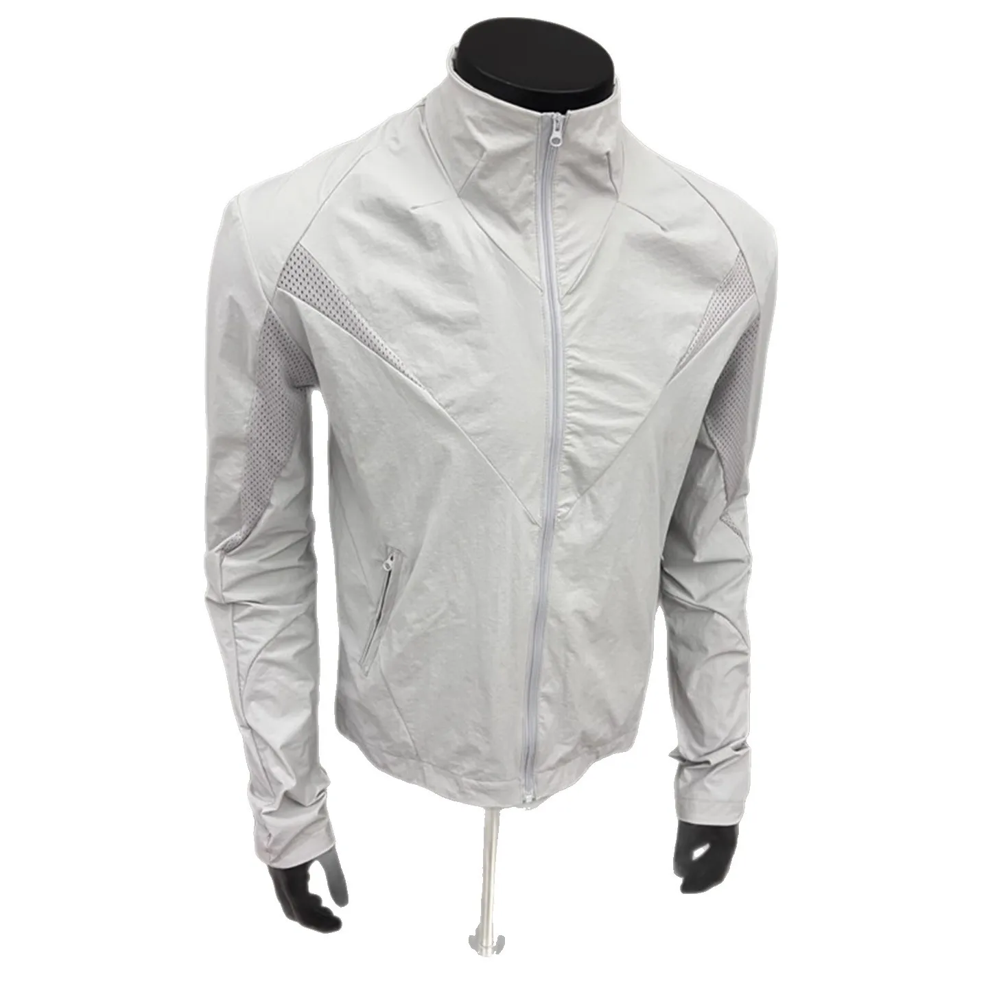 

Men's Summer Three-Proof Collar Sun Protection Jacket with Mesh Breathability Quick-Dry Lightweight Outerwear for Sports