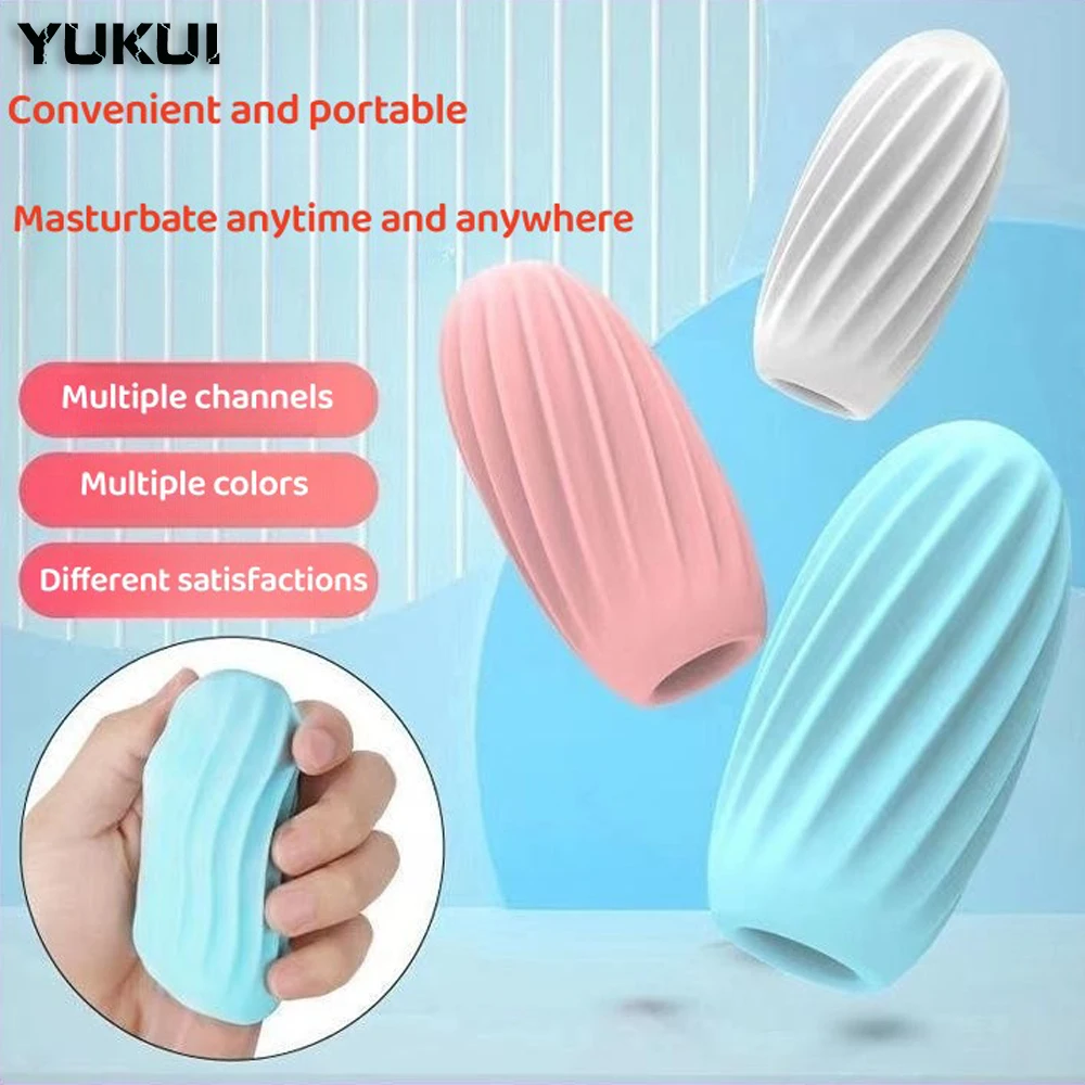 Male Masturbator Cup Realistic Vagina Anal Soft Textured Male Stroker Toy Penis Stimulator Adult Goods Sex Toys for Men