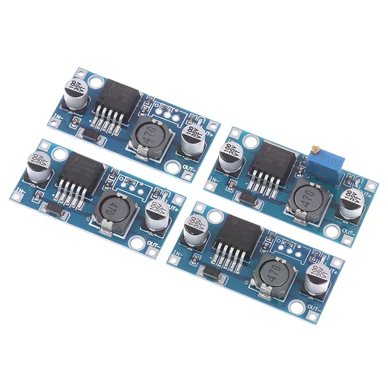 

3,3 В/5 В/12 В LM2596S понижающий преобразователь постоянного тока в постоянный высокоэффективный регулятор напряжения понижающий преобразователь регулируемый