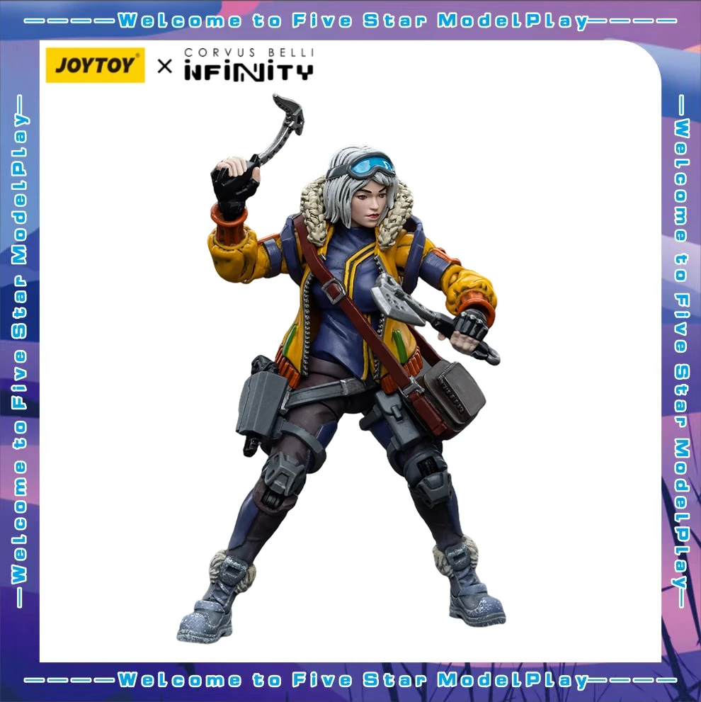 

【FS】JOYTOY Scale 1/18 Action Figures Ariadna Oktavia GrimsdottirIcebreaker's Harpooner Models Toys Gifts