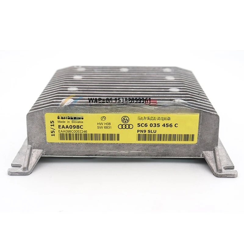 

Automotive Car AMP VW 5C6 035 456 C 10CH Audio Amplifier Controller Media System