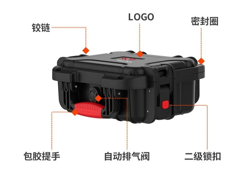 2025 Portable waterproof tool storage box protective case Meshed cotton Portable tool box