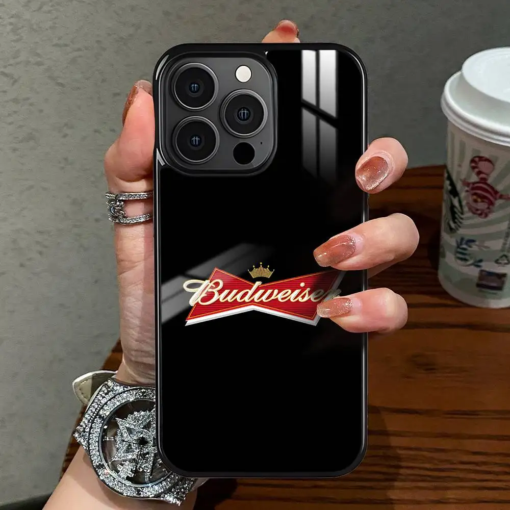 

B-Budweiser B-Budvar Czech Phone Case For iPhone 17 16 15 14 13 12 11 Pro Xs Max Mini Plus Celulares Hard Funda