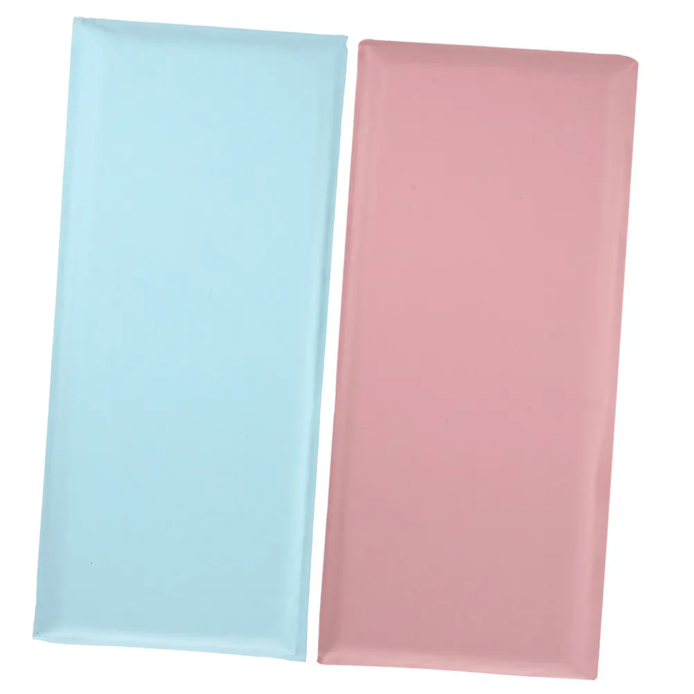 2Pcs Wall Padding Anti-Collision Soft Sticker Proofing Wall Protector for Room Nursery Play Area 3D Panels Safety