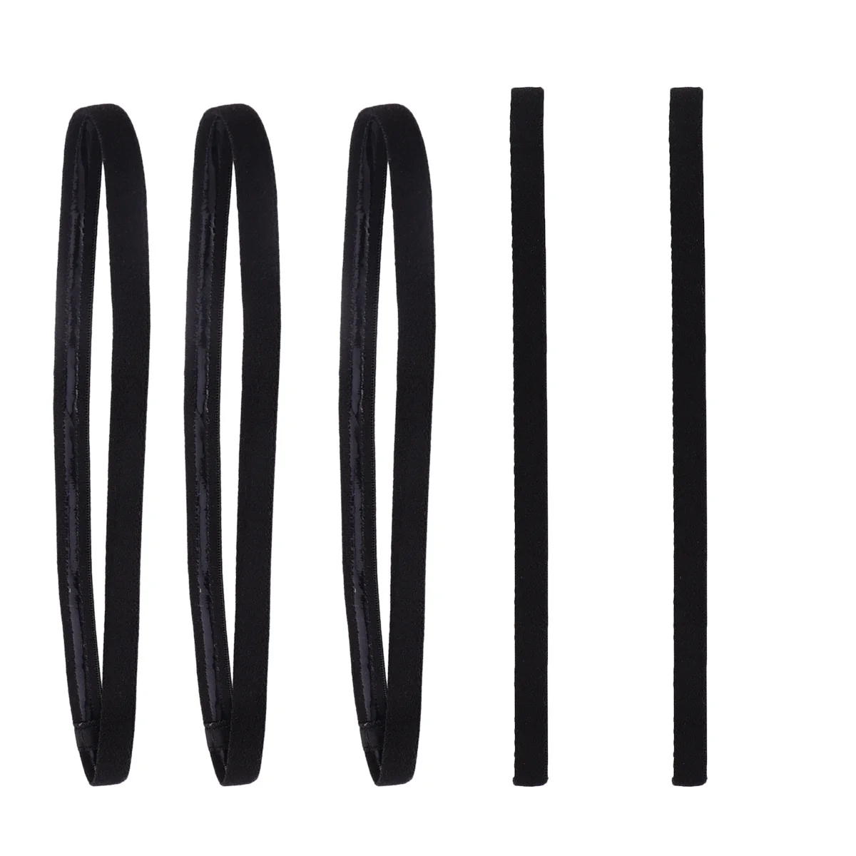 

5 шт. эластичные спортивные повязки на голову с защитой от пота, эластичные нескользящие повязки на голову для бега, тренировок, фитнеса, повязки на голову