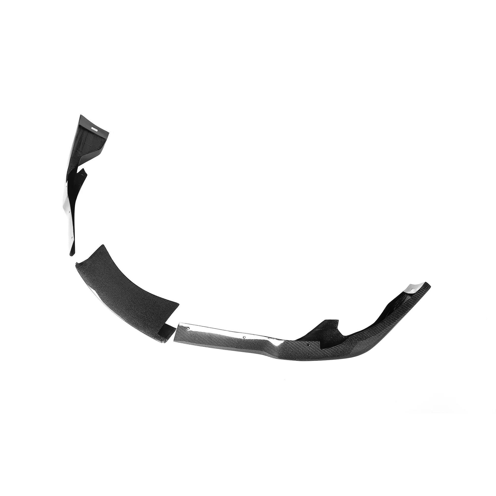 

3PCS Carbon Fiber Front Bumper Lip Splitter For Toyota Supra GR MK5 A90 A91 2020 2021 2022 2023 2024 JDM Style Aero Kit