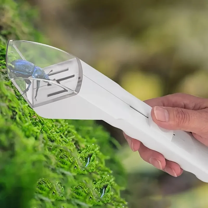 High-Quality Handheld Insect Trap & Release, Safe for Home/Garden/Desk, for Bees/Spiders/Small Reptiles, with Separate Box.