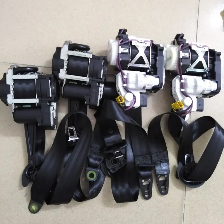 Audi's front and rear seat belt assemblies with pre-tightening function A4LQ5LC8C7D4 dismantling parts