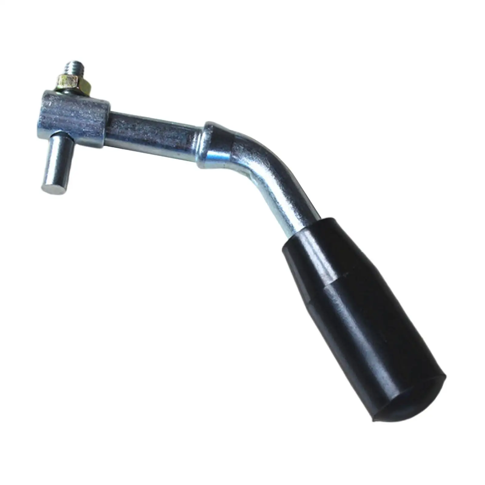 Fireplace Door Handle Durable Metal Heat Resistant Handle Replacement Part for Home Stove Accessories
