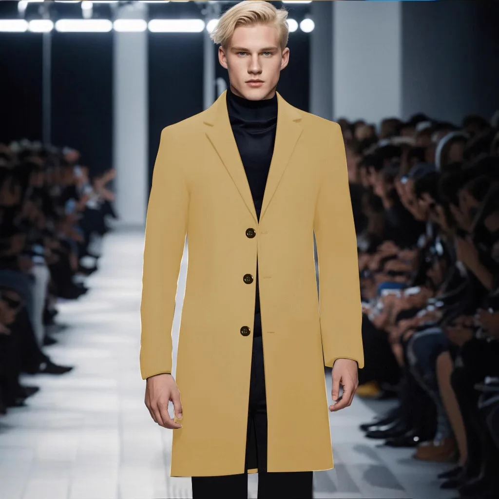 

Loose Nizi Coat Fashionable And Elegant Casual Versatile Slim Fit Medium And Long Trench Coat