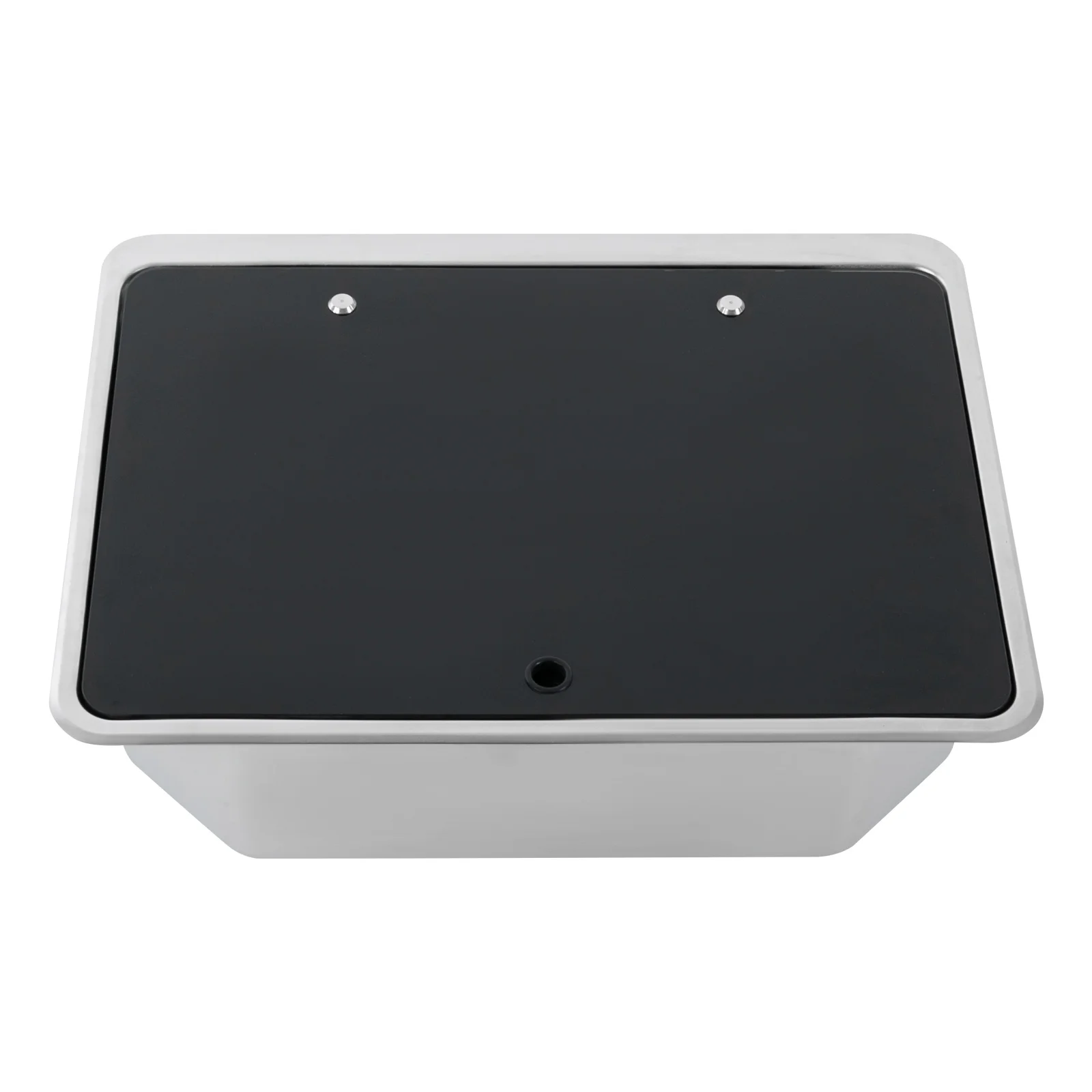 스테인리스 스틸 RV 싱크대, RV 손 세척대, 온수 및 냉수 수도꼭지, 배수구 및 배수관 포함, 카라반, 캠핑카용