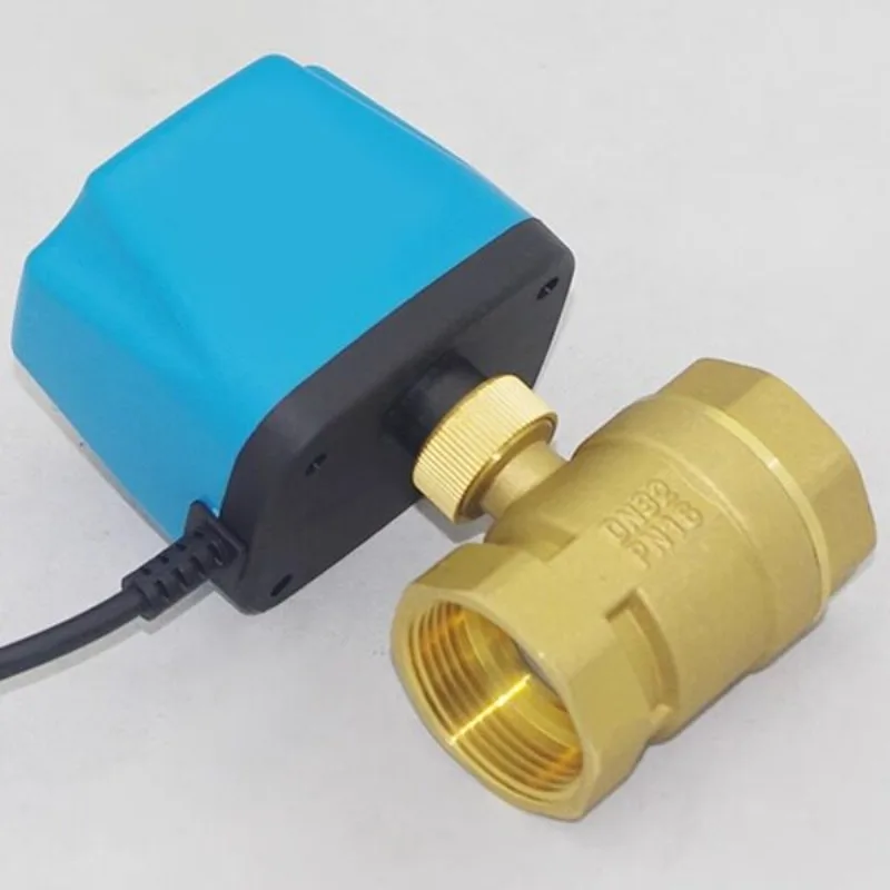 Tap water replenishment solenoid valve Electric 12V24V220V air conditioner temperature control two-way three-way ball Normally