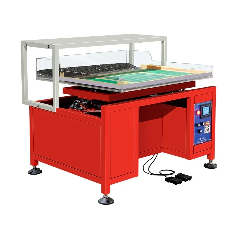 

1-2 Colorautomatic Rhinestone Transfer Shaking Machine Fixed Pattern Making Hot Transfer Fix Brush Brushing and Shaking Machine