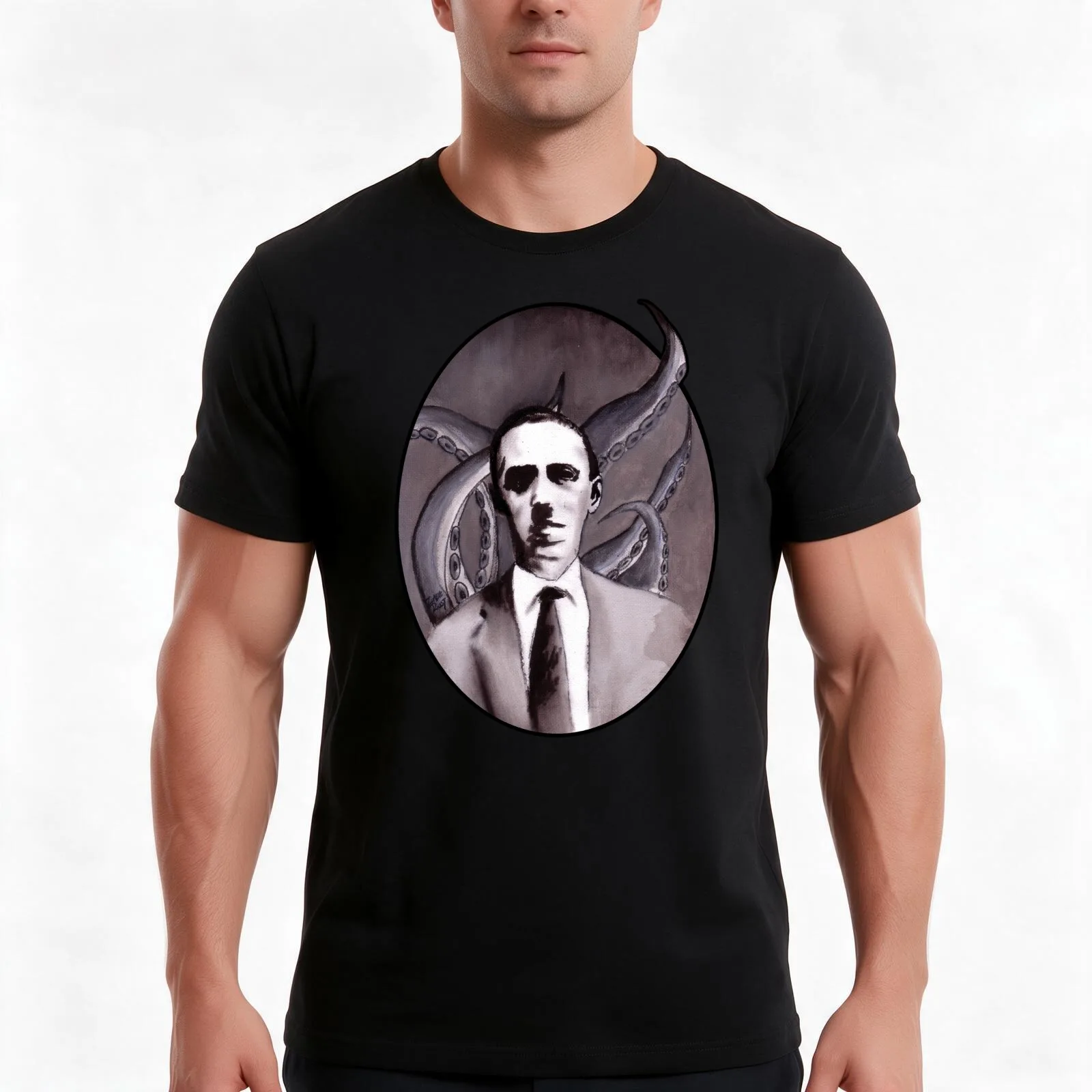 Shuddering At The Nameless Things T-Shirt Summer Casual Cotton Tee Oversized Streetwear Tops Vintage Graphic Print