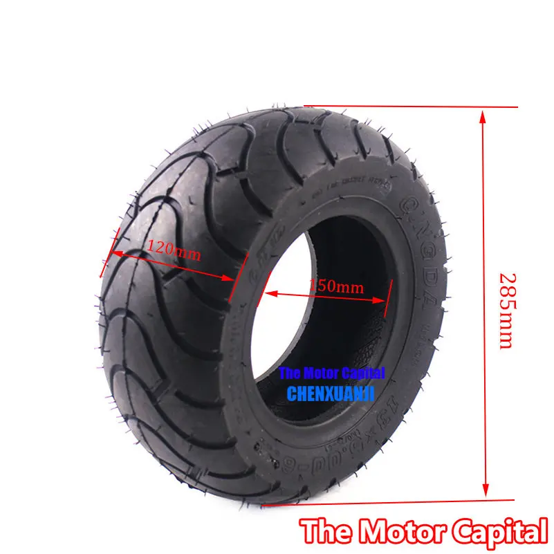 13x5.00-6 Vacuum Tubeless Tire Tyre ATV QUAD Buggy Mower Go-kart 