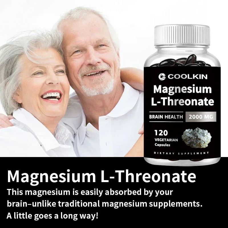 L-Magnesium Threonate - Nootropic Brain Supplement To Improve Memory and Concentration