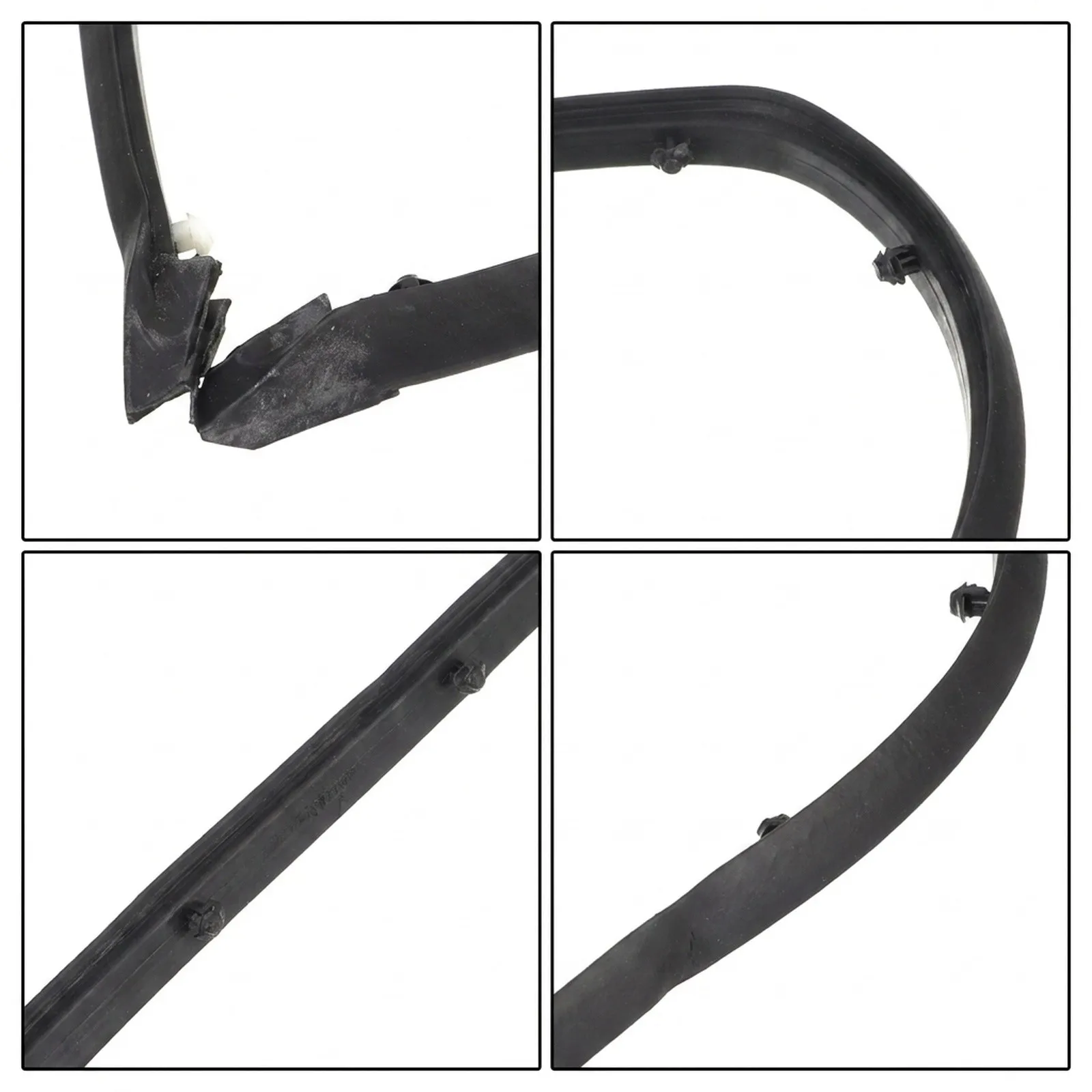 Front End Weatherstrip for Kia For Forte Fitment of Model Years Two Thousand Fourteen and Two Thousand Sixteen