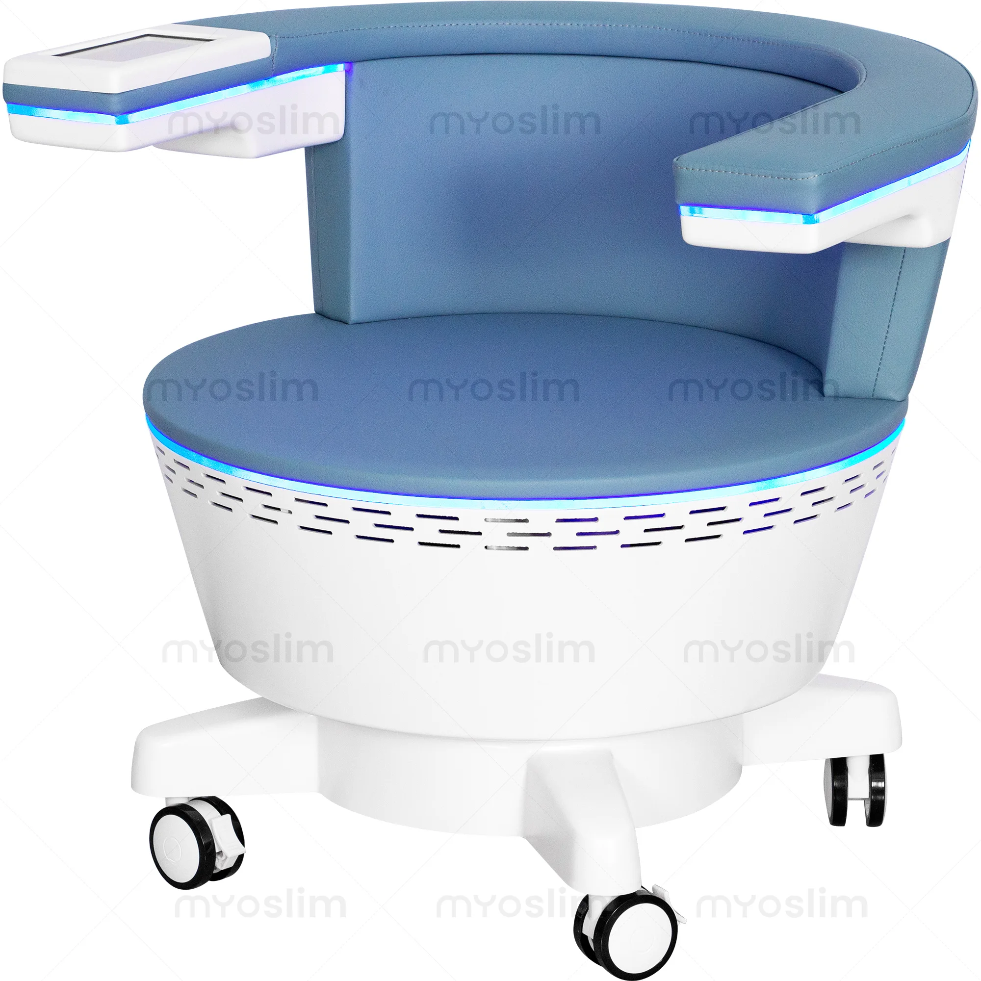 EMS Standing Pelvic Floor Cushion Chair Enhances Muscle Tone Restores Firmness Improves Elasticity Fat Burning