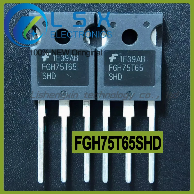 

10pcs FGH75T65SHD TO-247 650V 75A New and Original