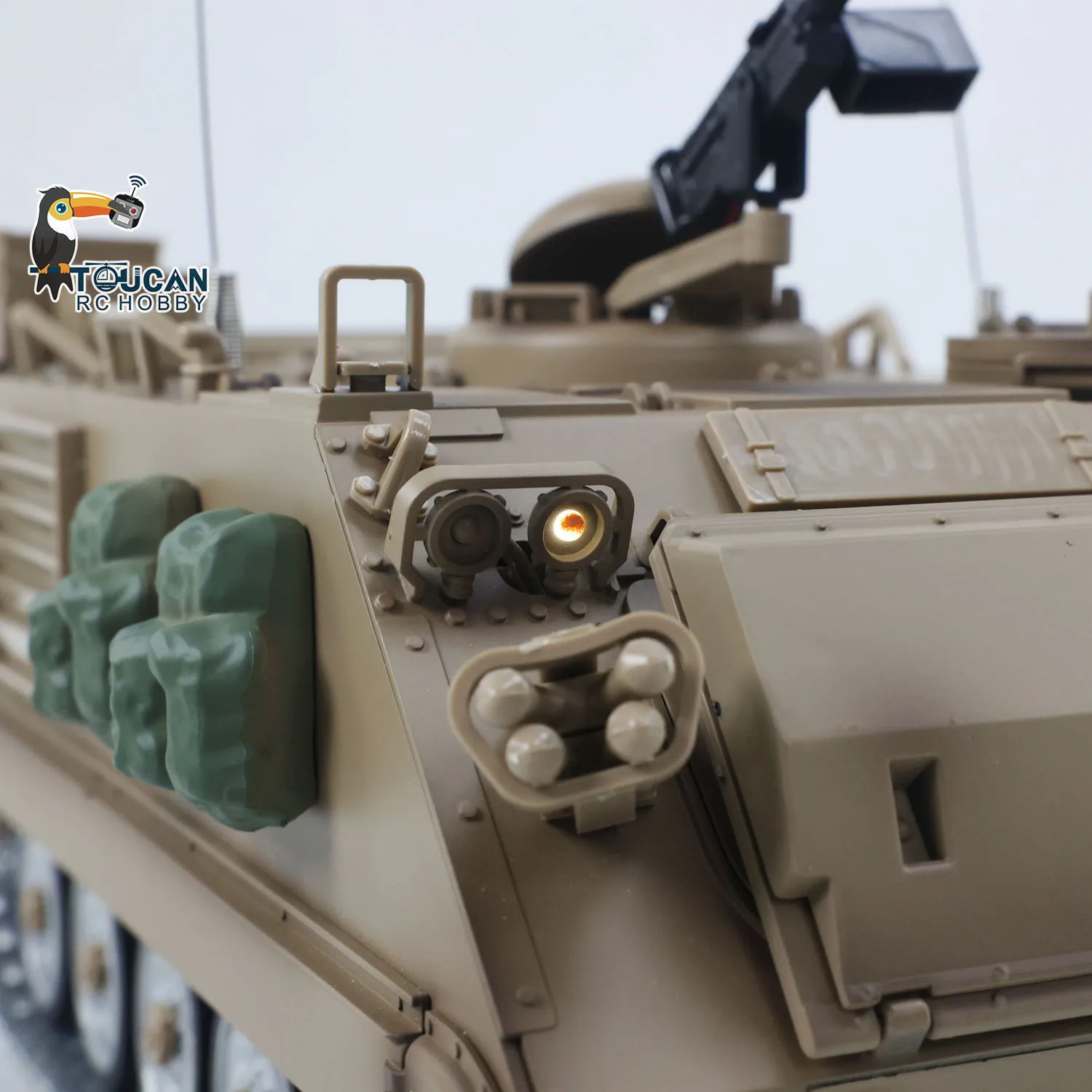 

Игрушечный радиоуправляемый танк TD 1/16 M2412-C M113A2 APC с инфракрасной поворотной башней на 360 градусов, электрический военный автомобиль с металлическими колесами, Панцер