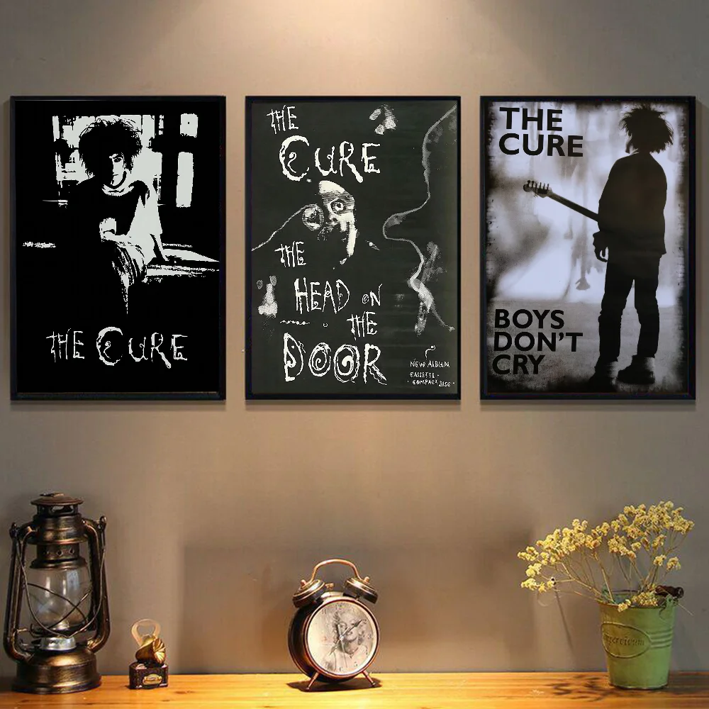 The Cure Band Whitepaper Poster HD Quality Poster Wall Art Painting Study Room Wall Decor
