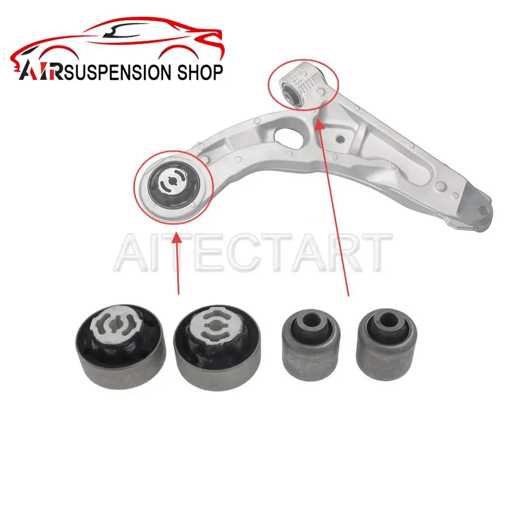 

Set of 4pcs Front Lower Control Arm Bushing Kit For Dodge Dart Chrysler 200 Jeep Cherokee 53338845 53338846