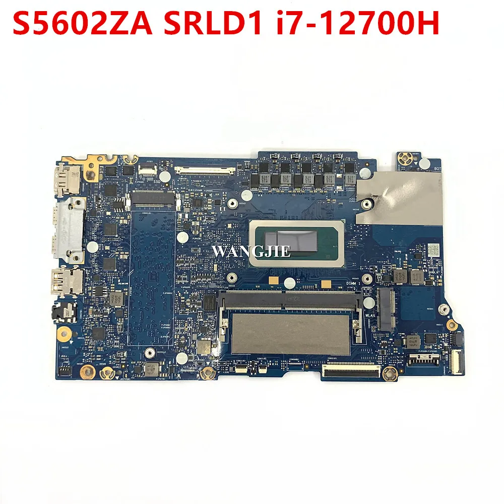 S5602ZA Mainboard For ASUS K3502ZA S3502ZA K3402ZA S3402ZA K5602ZA S5402ZA Laptop Motherboard SRLD1 i7-12700H 8GB RAM