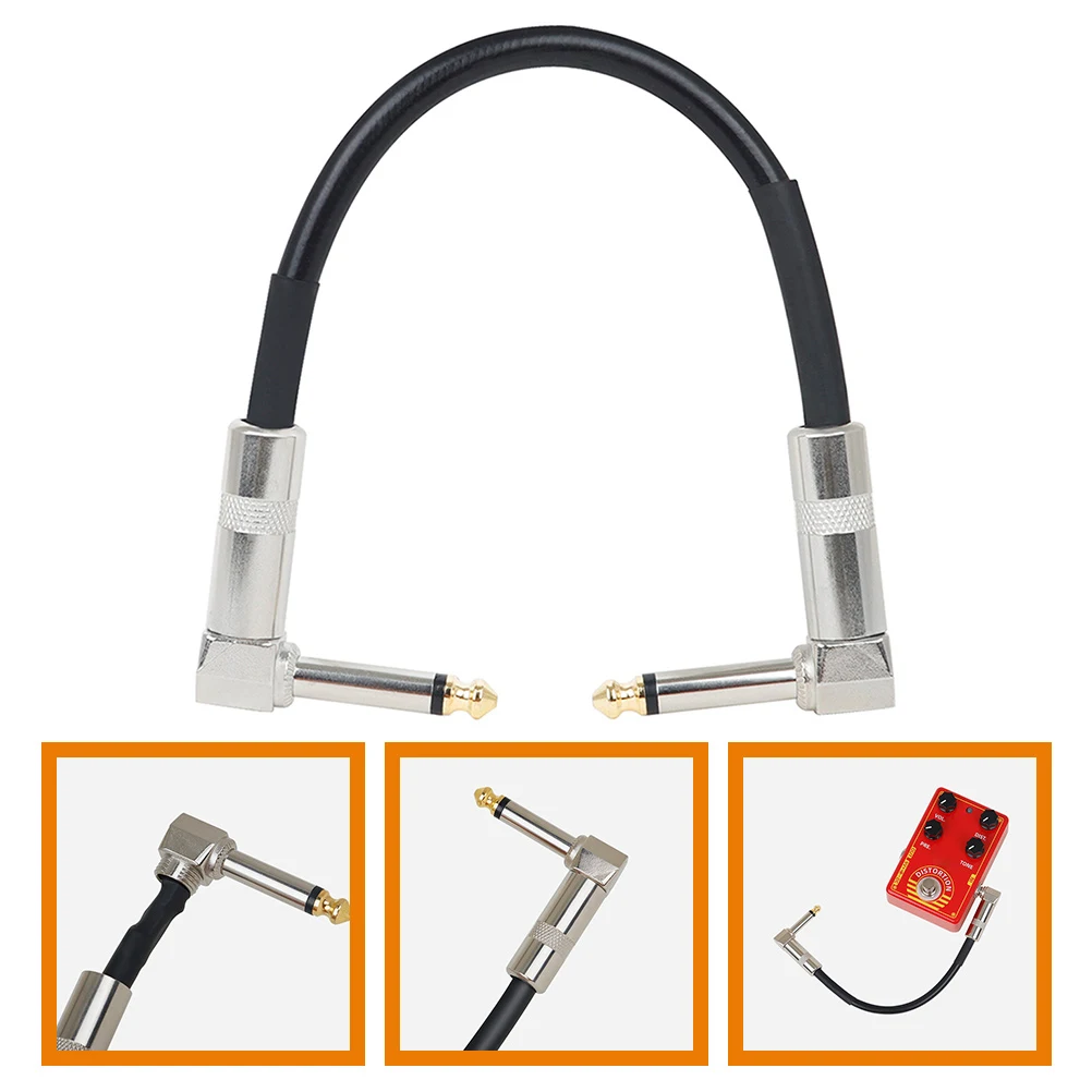 

Sturdy Metal Guitar Effector Cable Chain Durable Pvc Smooth Design Power Supply Line For Guitar Effects Performance Pedal