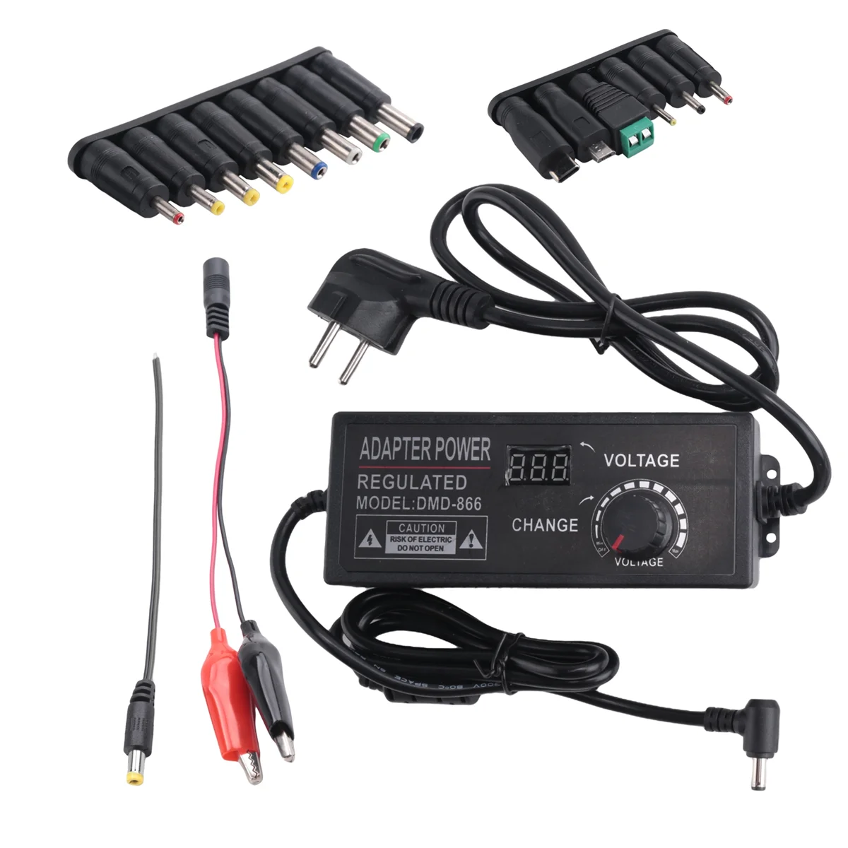 3-36V 4A 144W Universal Power Supply 3V 5V 6V 9V 12V 15V 18V 20V 24V 30V 36V Adjustable Variable Switching AC/DC EU Plug TQ