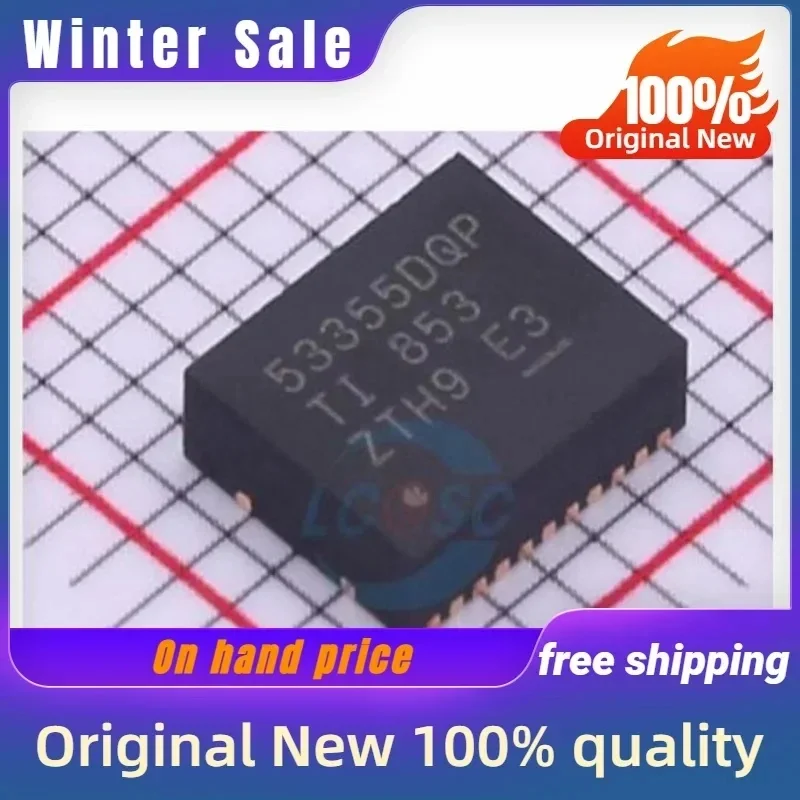 12PCS New original TPS53355 TPS53355DQPR 53355DQP LSON-22 (IC) quality goods