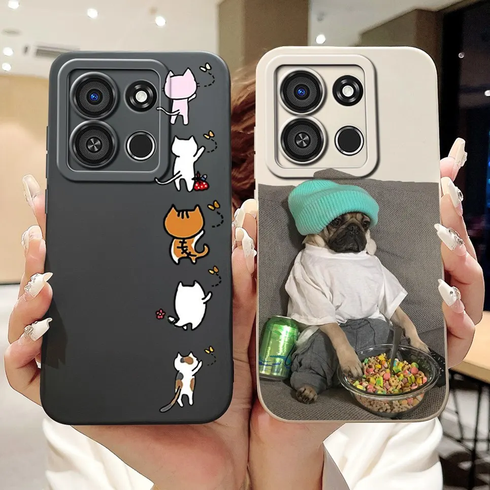 For Itel A05s Child Fahion Cartoon Cool Style Painting Etui For Itel A663LC ItelA05s Camera Protection Soft Silicone Back Cover