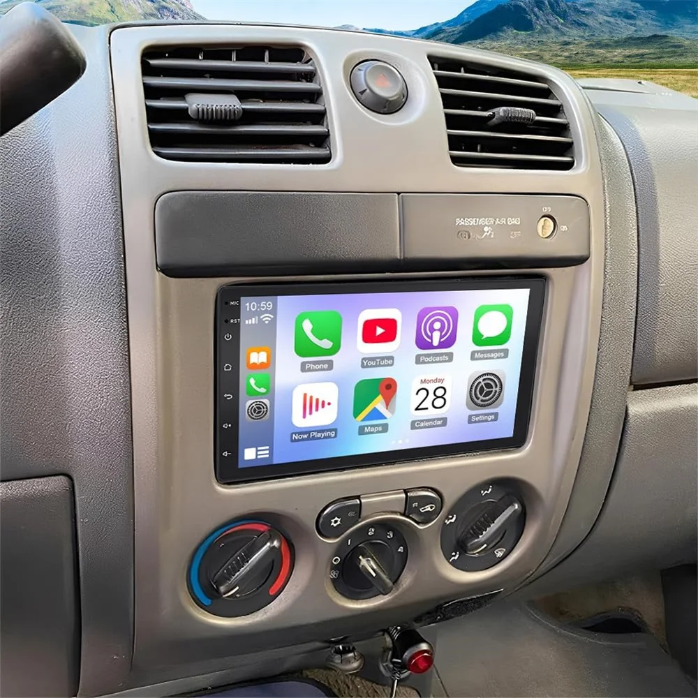

For 2004-2012 GMC Canyon 7-Inch Android 15 In-Car Navigation System Built-in with CarPlay + Android Auto / 2+32G