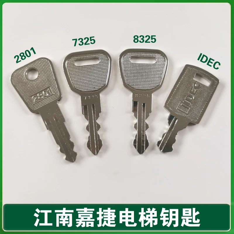 10Pcs Elevator Key/2801/8325/7325/IDEC/Lock Ladder Key/Escalator Key