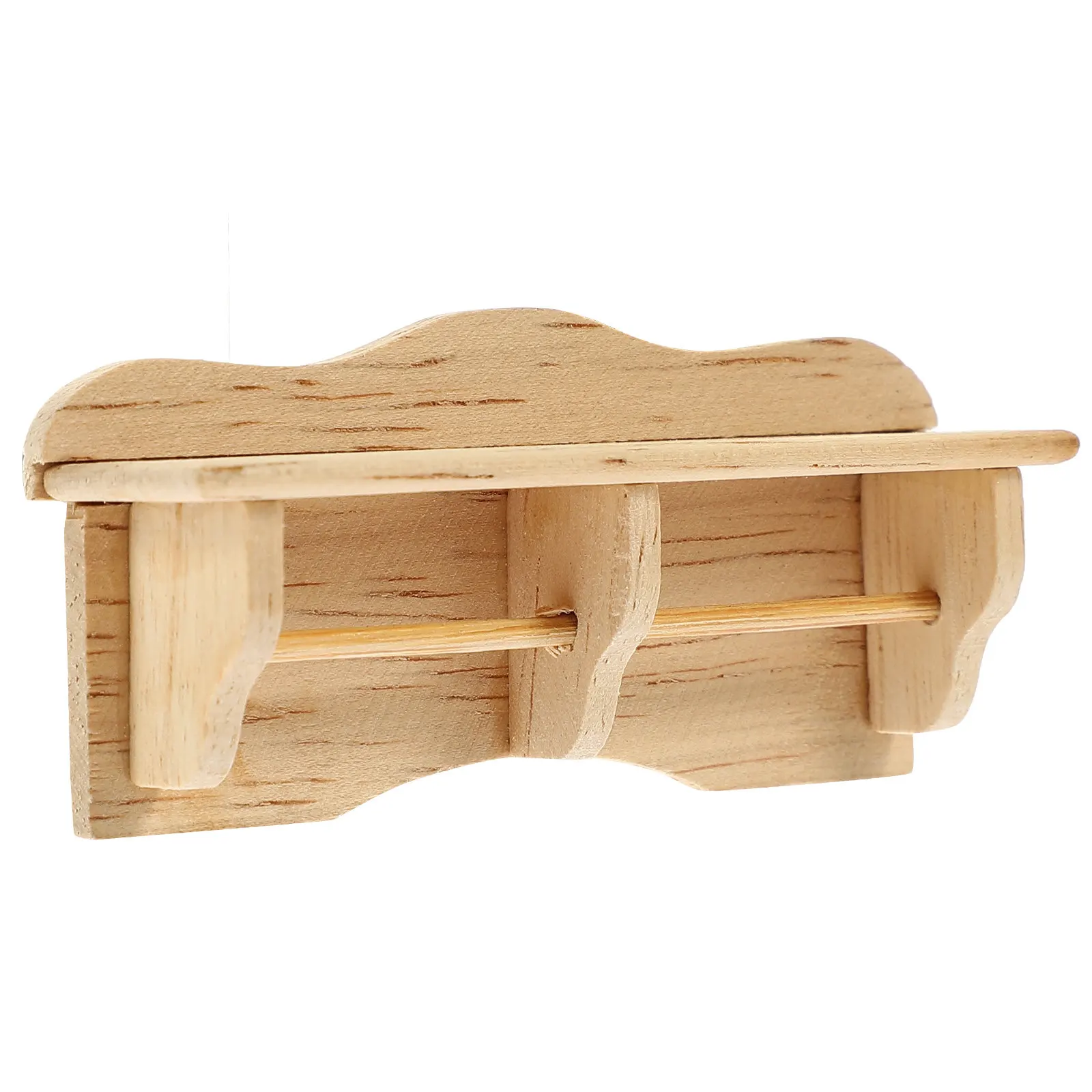 

1 12 Scale Miniature Wooden Storage Rack for Dollhouse Kitchen Bedroom Decor Mini House Furniture Accessory Small Wooden Stand