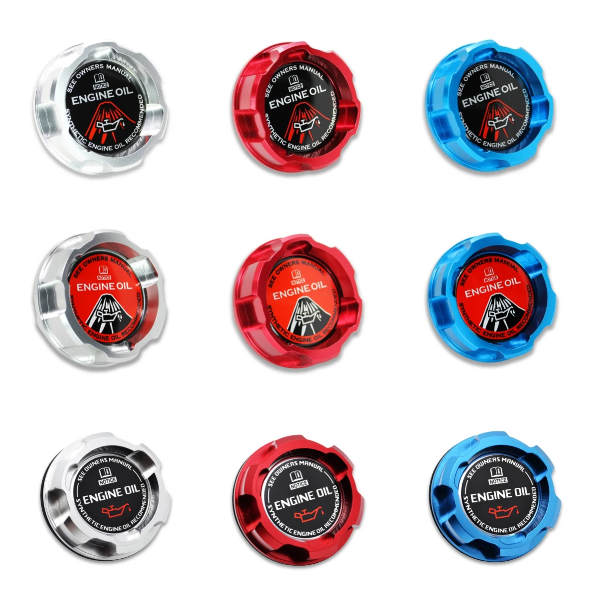 Aluminum ENGINE Oil Cap For Ford Focus 2000-2014 2016-2018 25689CH JDM