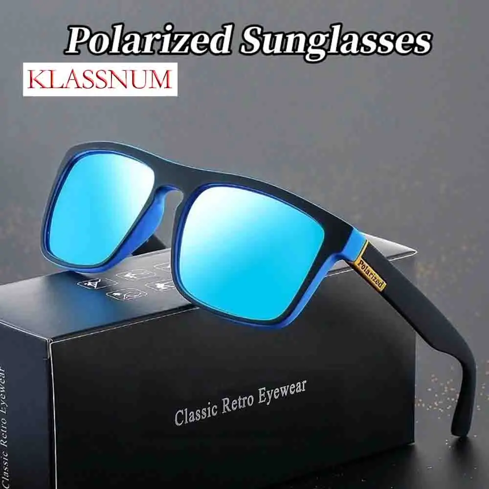 

Fashion Polarized Color Changing Sunglasses Men Women Square Retro Driving Fishing Luxury Brand Designer Sun Glasses UV400