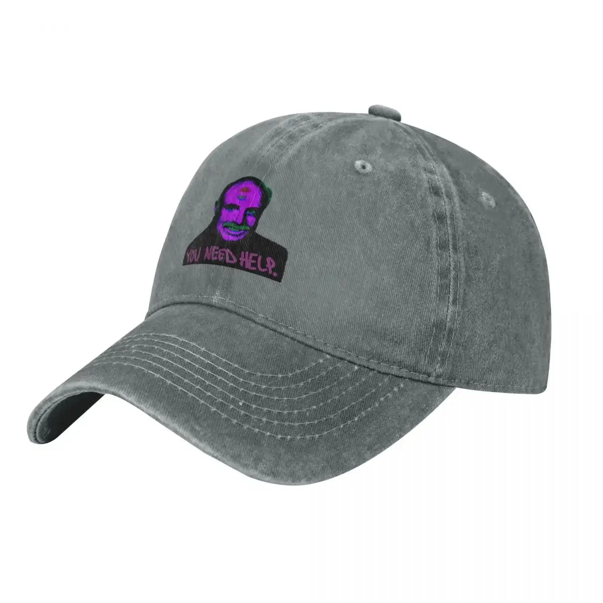 Purple pop art Dr. PhilCap Baseball Cap Bobble Hat Golf Cap Baseball For Men Women's