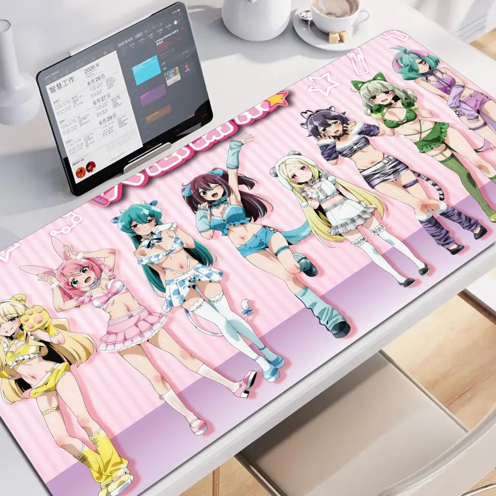 

Gushing over Magical Girls Utena Hiiragi Magia Baiser XXL Mouse Pad Large Computer Laptop Non-slip Keyboard Desk Mats Mousepad