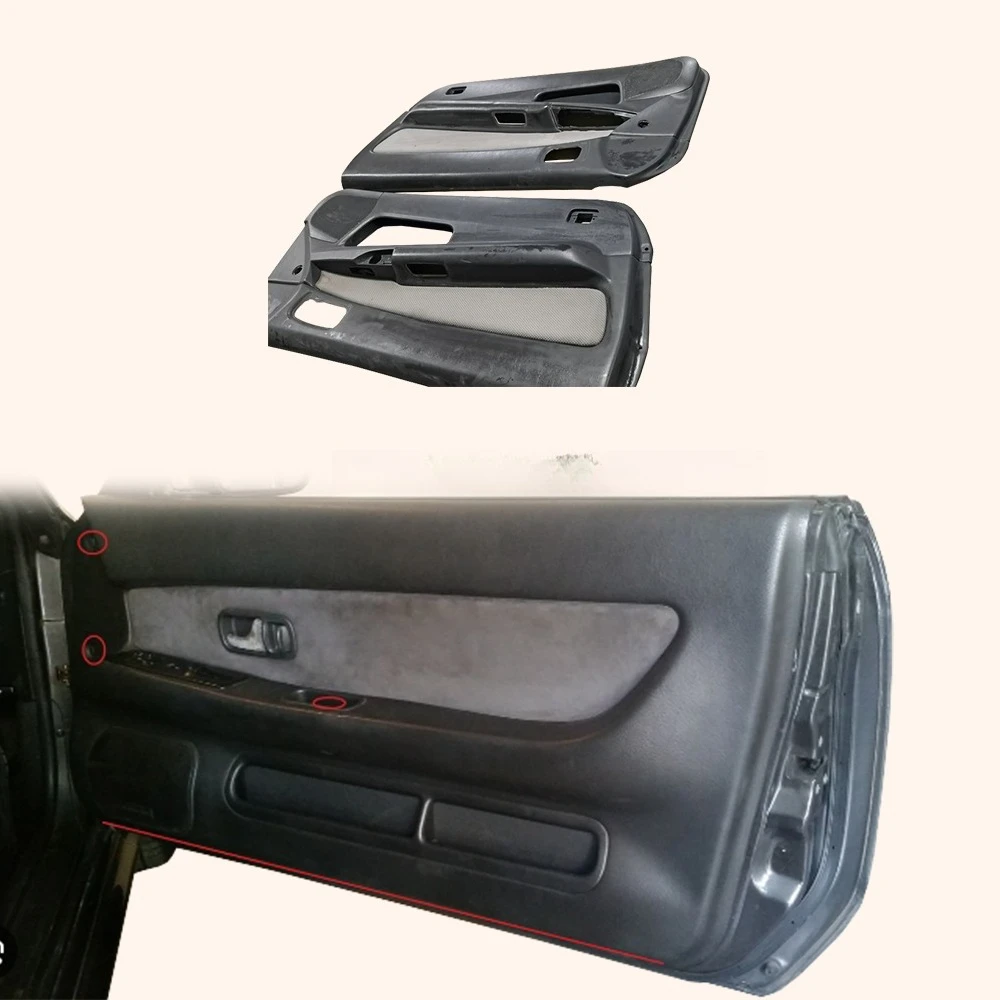 

For R32 GTR 89-93 Body Parts Type OE Carbon Fiber Inner Door Card Panel Pair