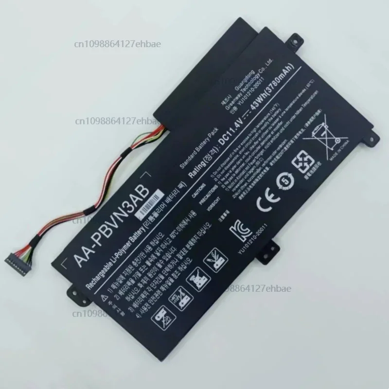 

New AA-PBVN3AB Laptop Battery For Samsung ATIV BOOK 4 NP450R5V NT500R4K NT500R5L NT500R5K NT500R5H-X51M 455R4J 450R5J 450R4J