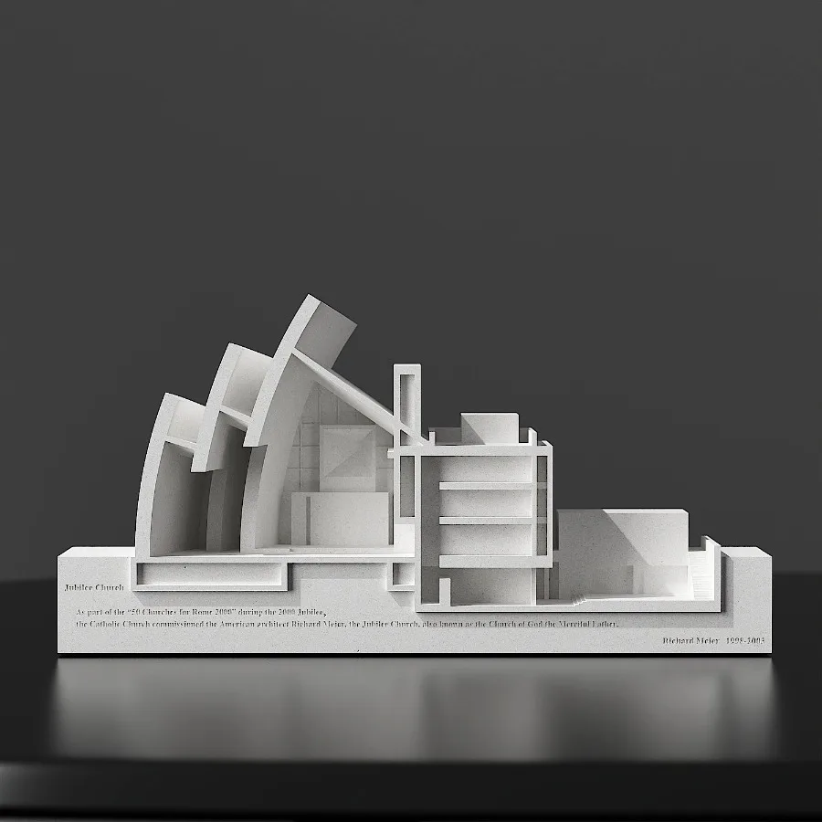 modello-architettonico-in-cemento-della-chiesa-del-millennio-di-richard-meier-decorazione-per-la-casa-ornamento-artistico-scultura-espositiva-regalo