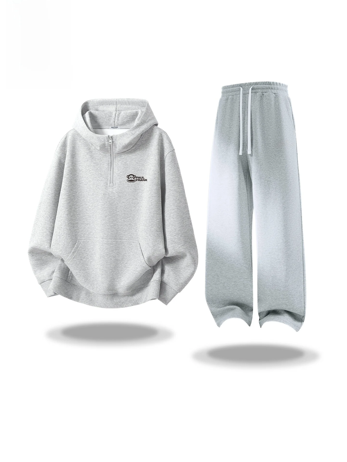 

f Zip Hoodie Men's Faion Casual Sportswear Set New 2025 D Long Sve Cotton Polyester Autumn Season