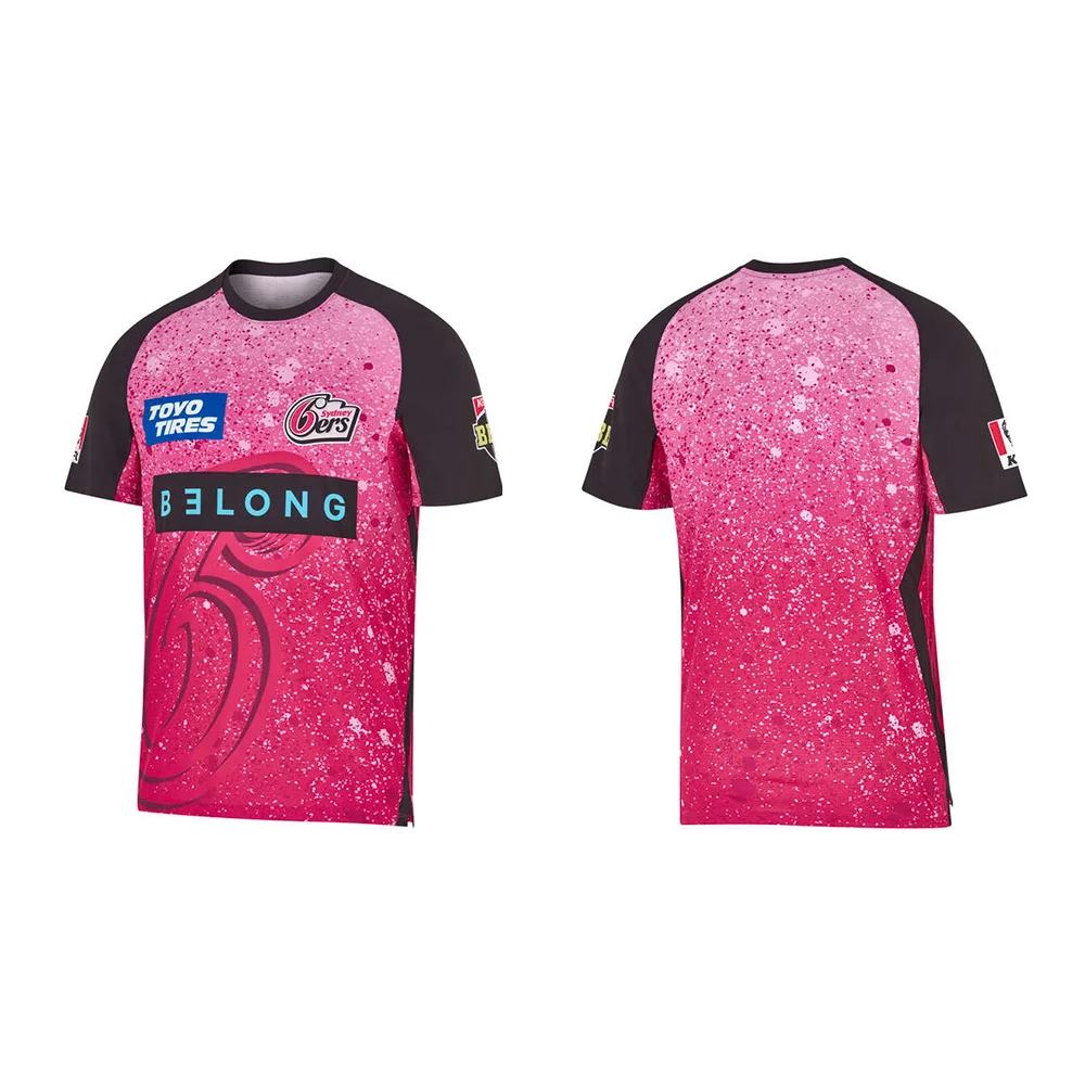 24/25 Australia Cricket Training Jerseys Sports Jerseys Must-have Jerseys For Fans Sydney Sixers 3D Printed Sports Jerseys