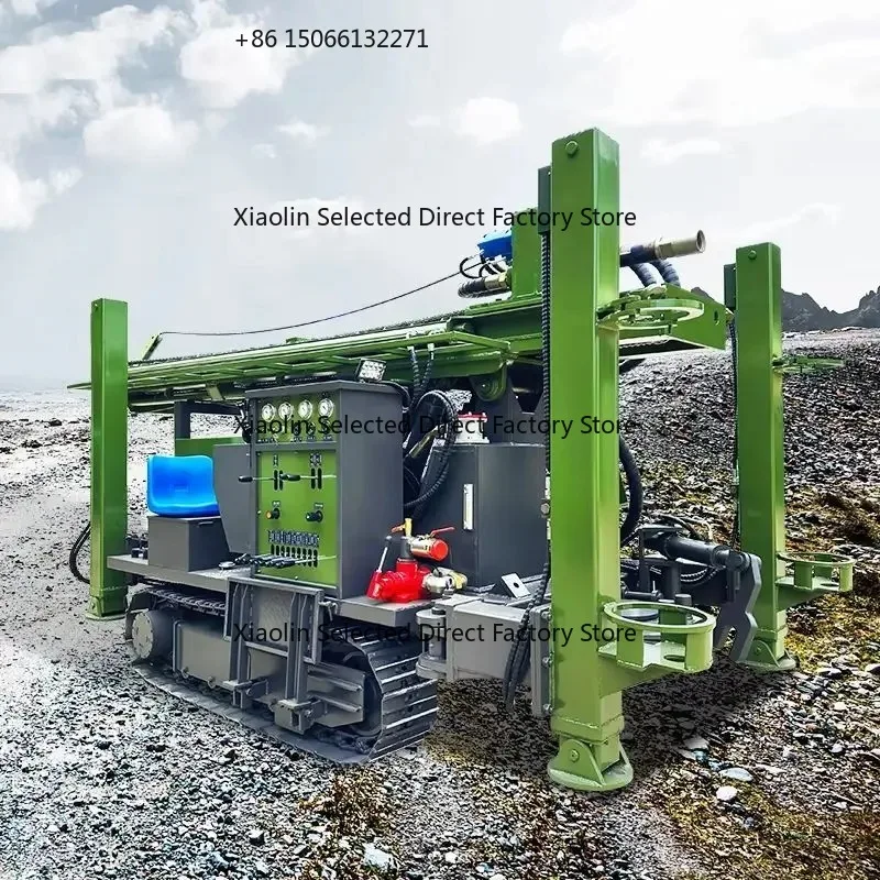 Customized 200m Hydraulic Crawler Drill High-Efficiency Fast  Deep Well Water Well Drilling Rig
