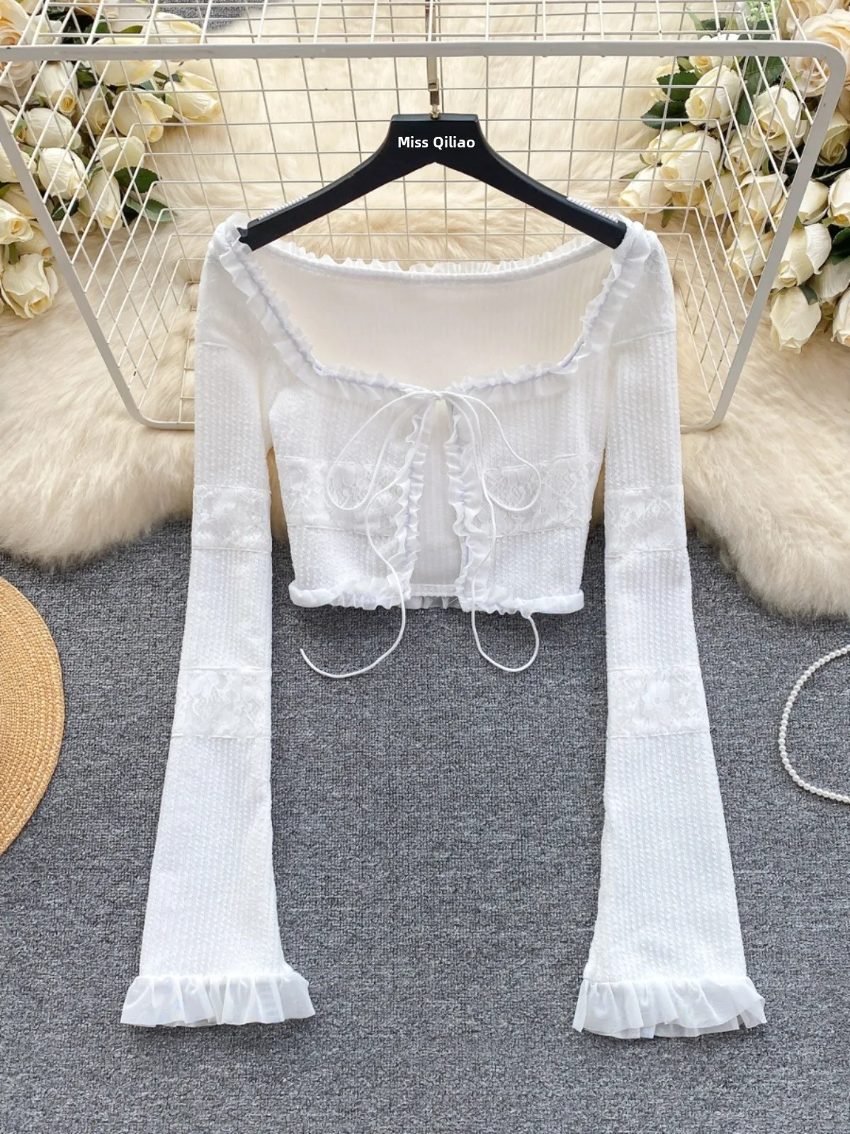 

Unique Windy ort Cardigan And Skirt Set Sweet Youthful Two-Piece Outfit Versatile Faionable for Young Women