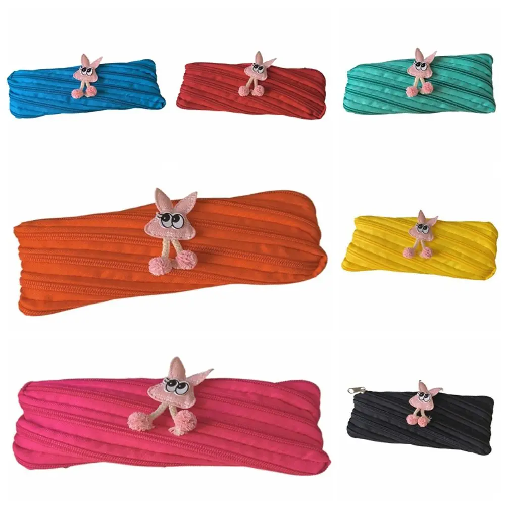 New Kawaii Cute Pencil Bag Storage Bag Pencil Package Multi-function Pencil Pen Stationery Bag School Supply Stationery Creative