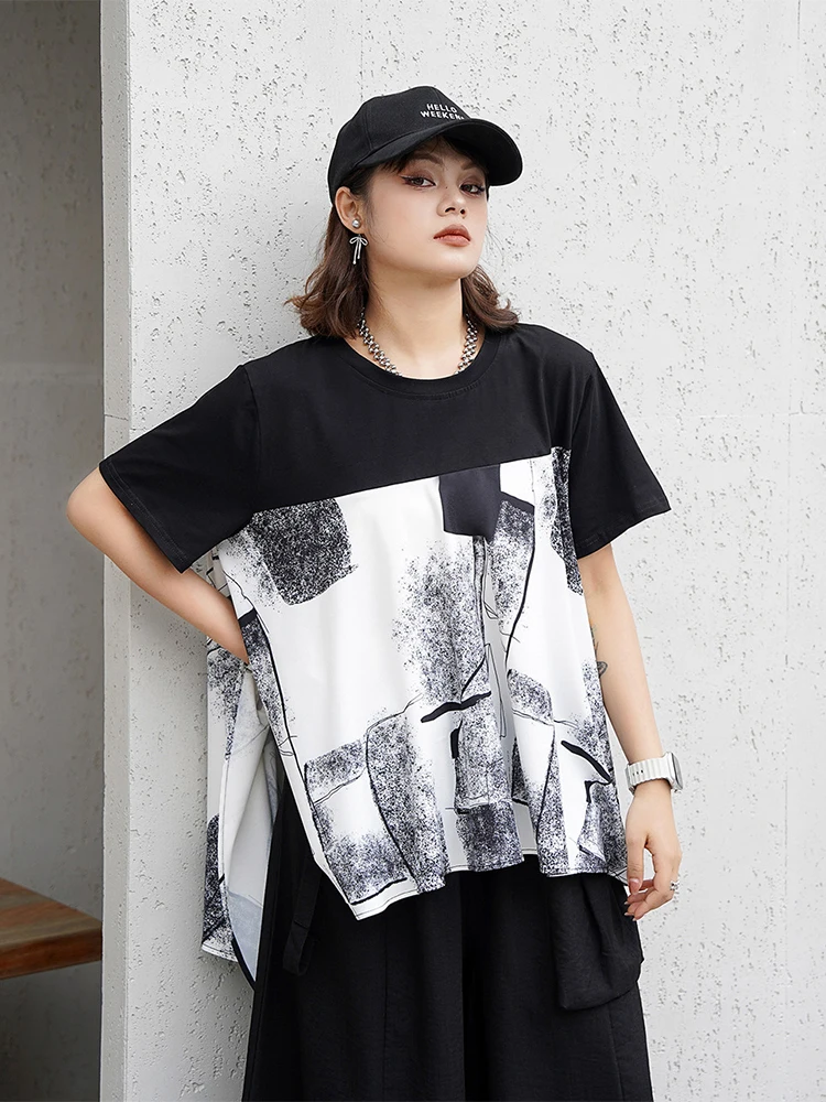 Max LuLu Fashion Printed Tops Womens Summer Korean O Neck Leisure Loose Tee Shirts Ladies 2024 Classic Harajuku Elegant Clothes