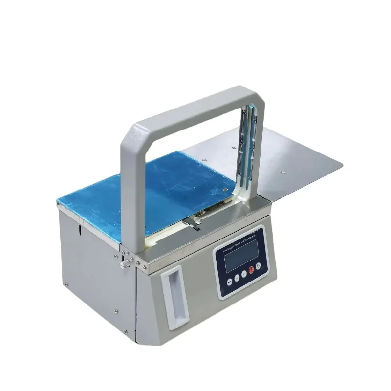 

Automatic Vegetable Strapping Machine Intelligent Sensing Fast OPP Tape Bundler For Supermarket Farm Produce Packaging