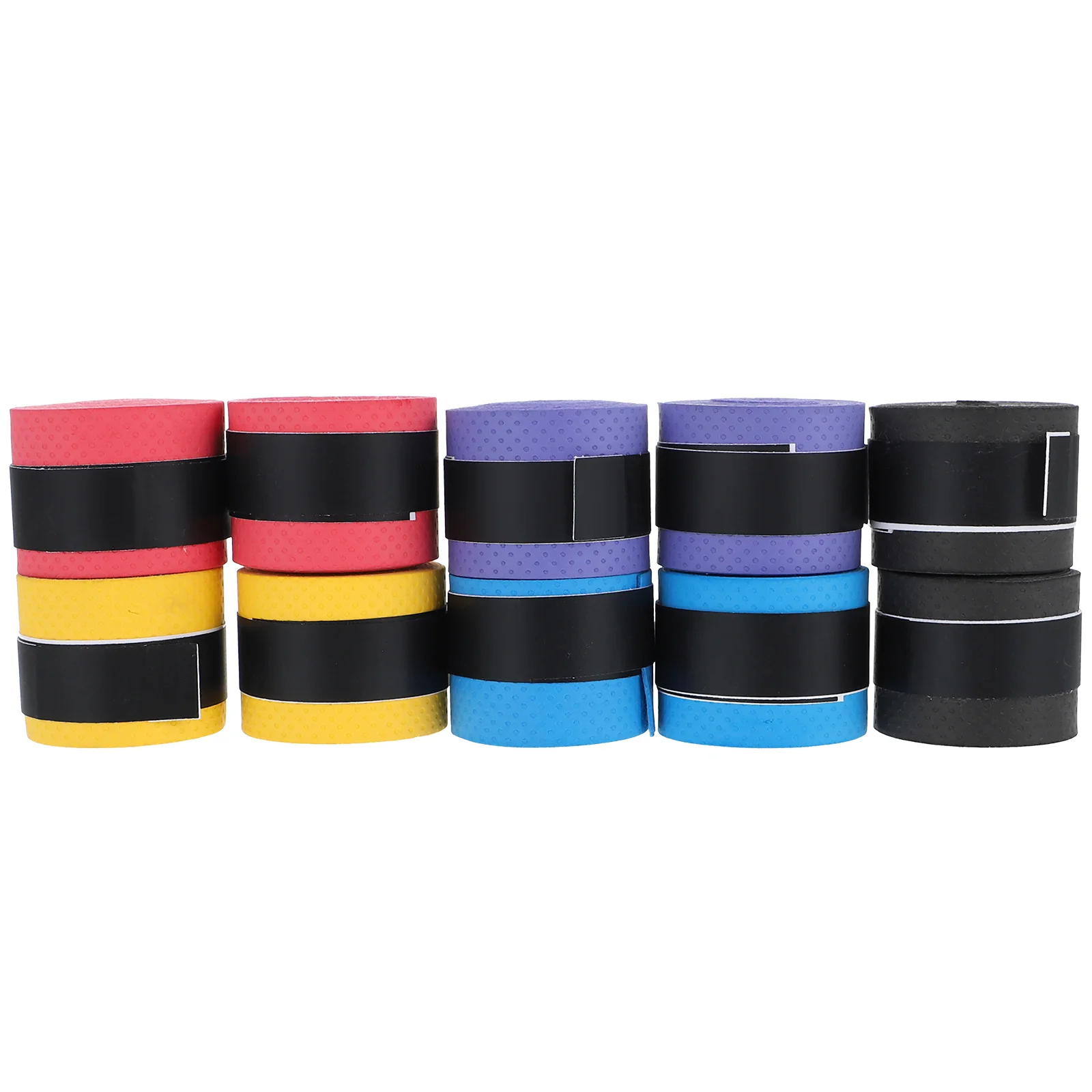 

10pcs Anti-Slip Drumstick Sweat Wraps For Drumming Grip Drum Stick Tape Diy Supplies Drumstick Accessories Pu Wrapping Tapes