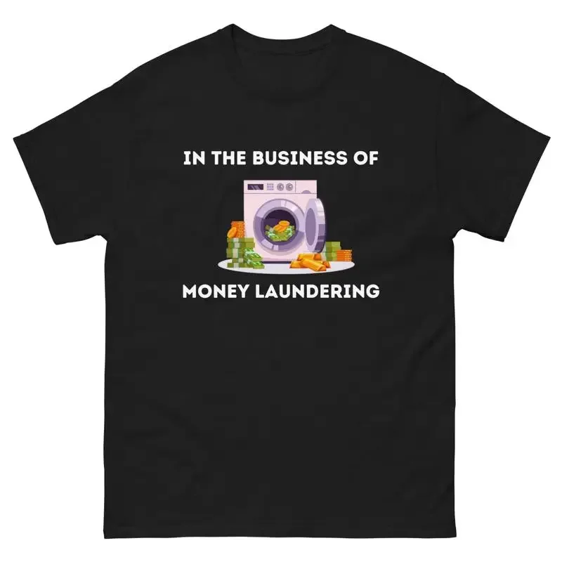 Finance T Shirt Money Laundering bro shareholder value wfh
